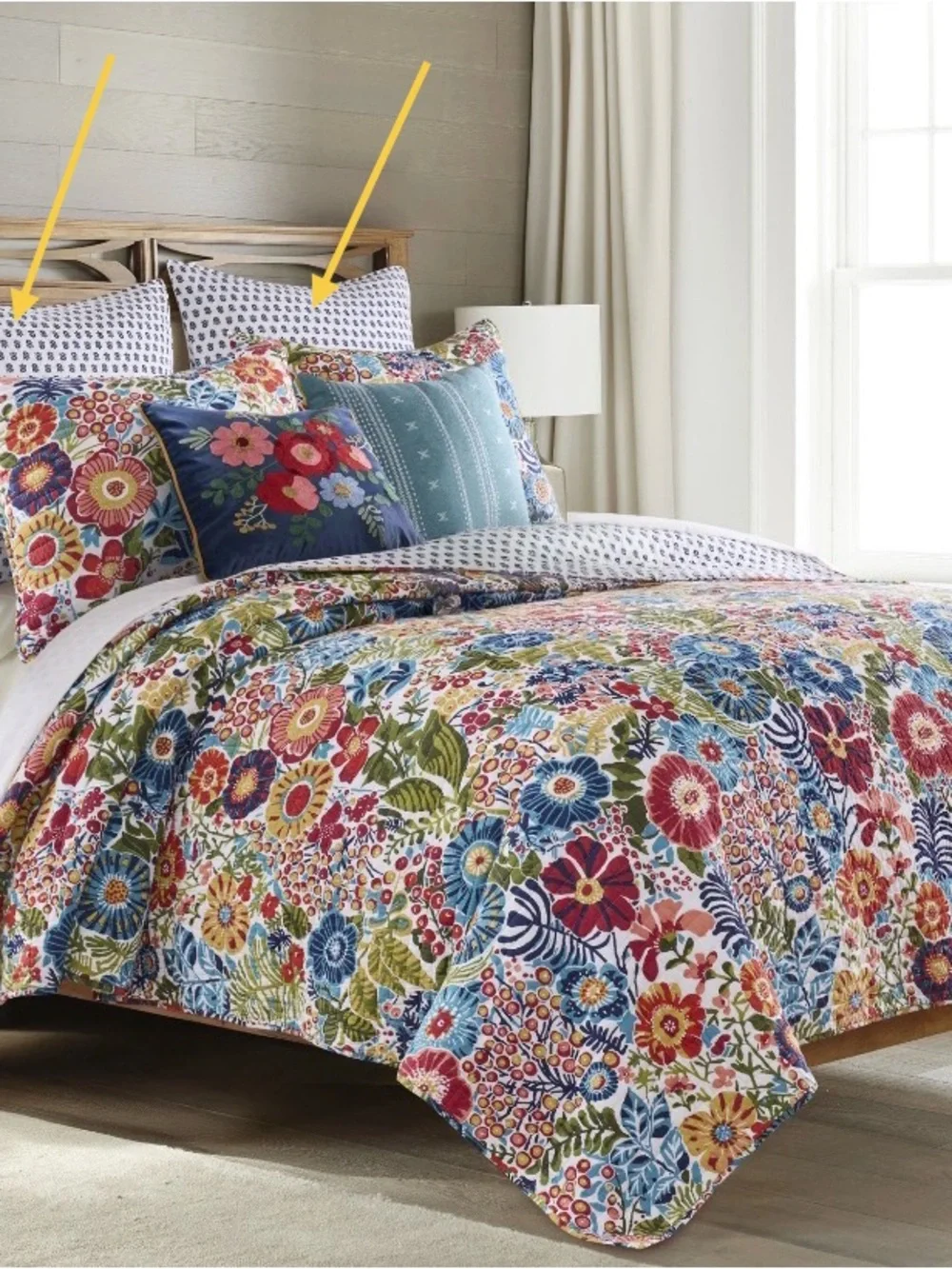 Levtex Home 26x26 Garden 2-Pc. Sham Set, European